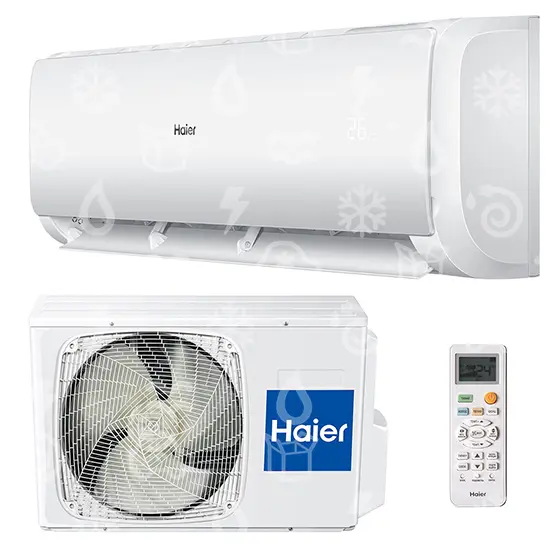 jednotka klimatizační nástěnná HAIER; TUNDRA Plus; 5,0kW; R32; bílá 1+1